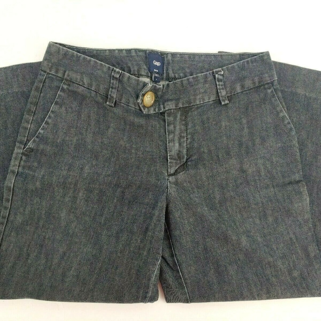 Gap Women's Dark Wash Cropped Capri Jeans Size 0